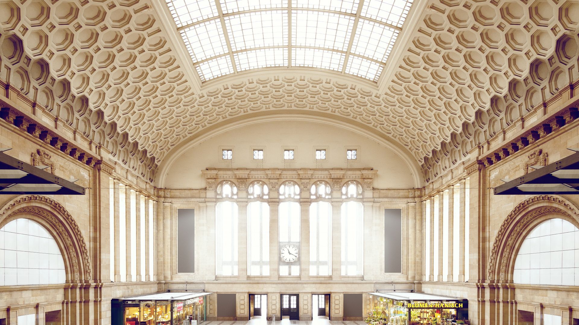 Leipzig: main train station