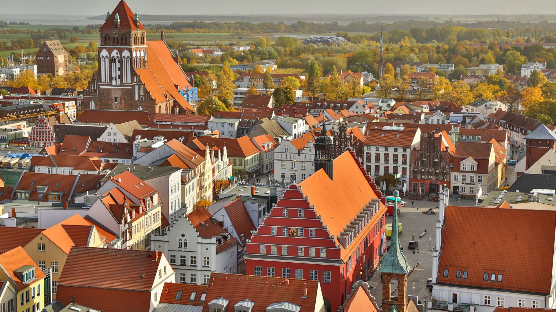 Greifswald from above