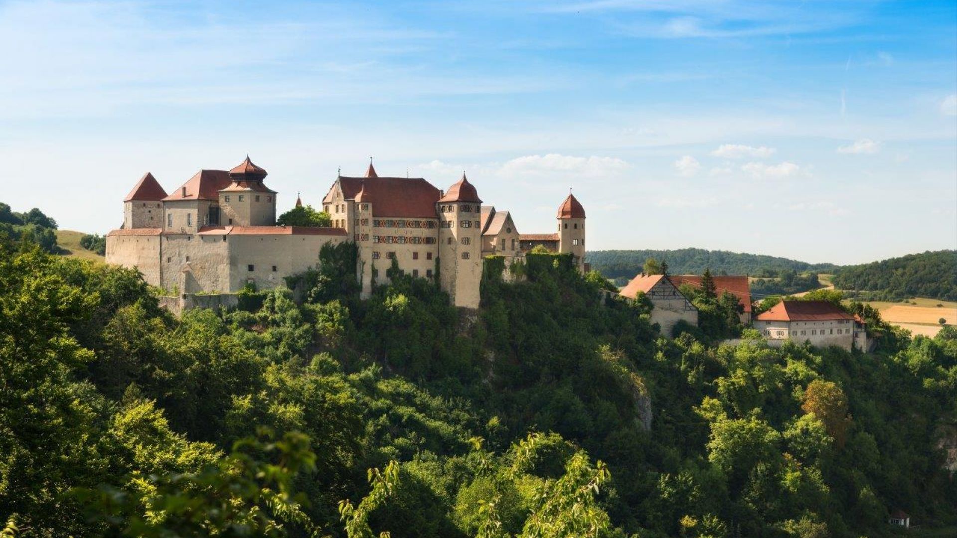 Harburg: Harburg Castle along the Romantic Road