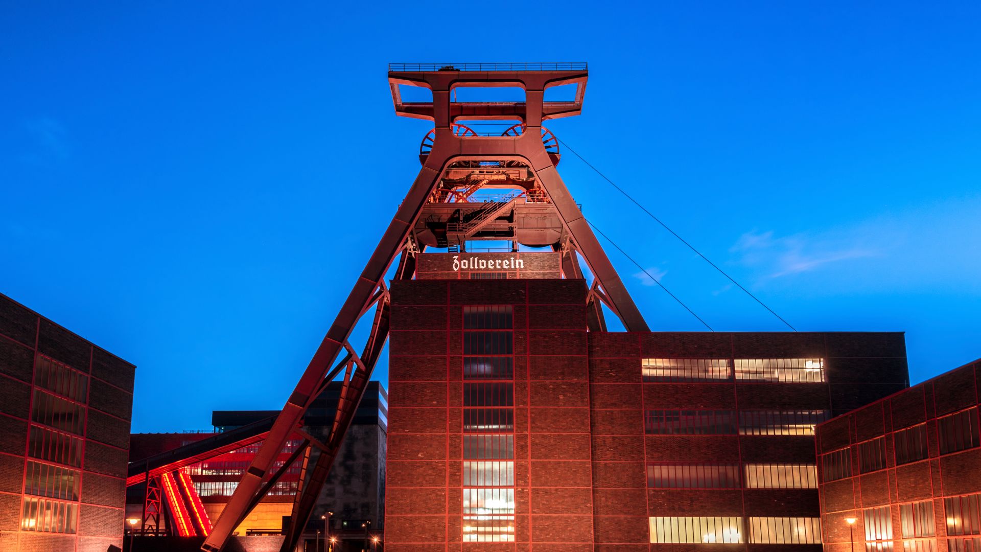 Essen: UNESCO world heritage site, Zollverein, Colliery gate